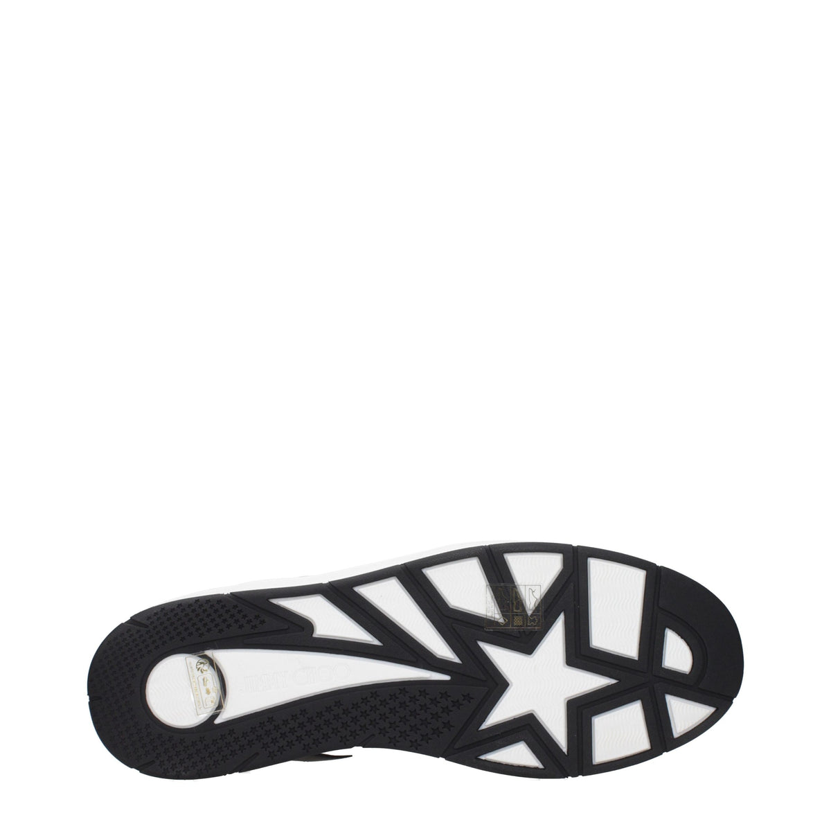 Baskets Jimmy Choo en cuir noir