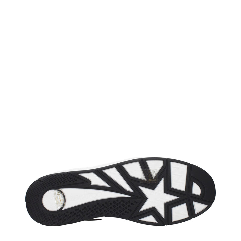 Jimmy Choo Black Leather Sneakers