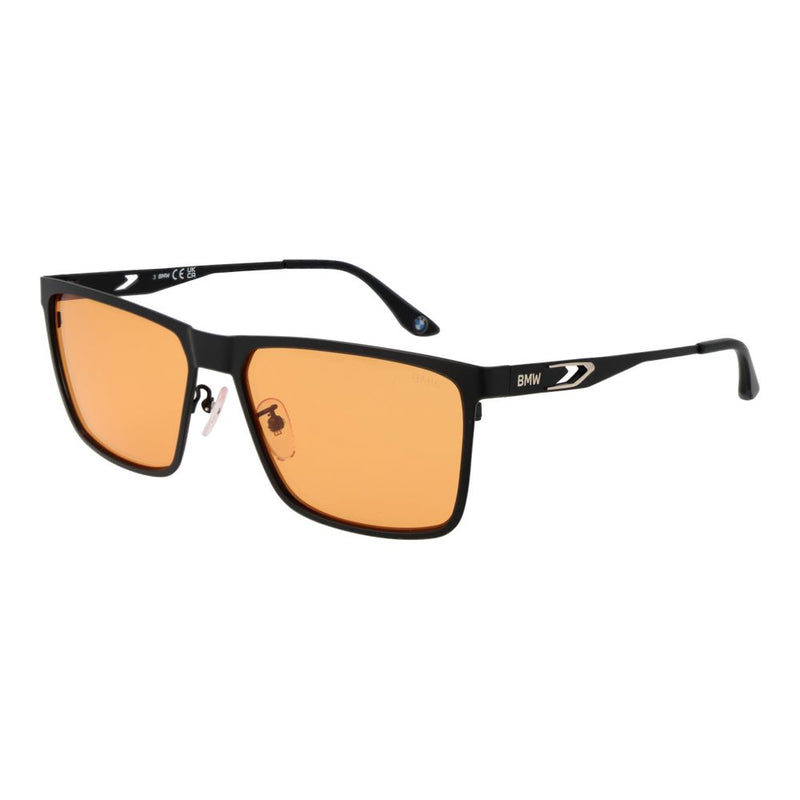 Lunettes de soleil BMW en métal noir