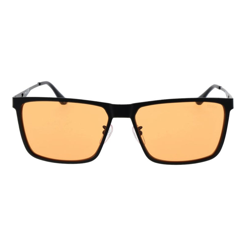 Lunettes de soleil BMW en métal noir