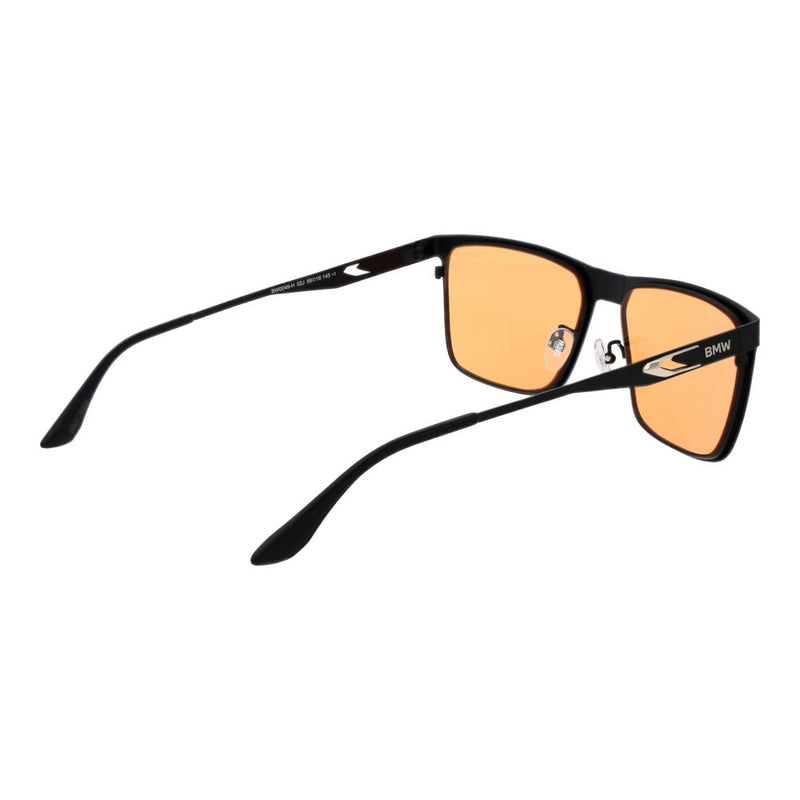 Lunettes de soleil BMW en métal noir