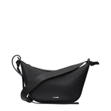Jil Sander Black Leather Shoulder Bag
