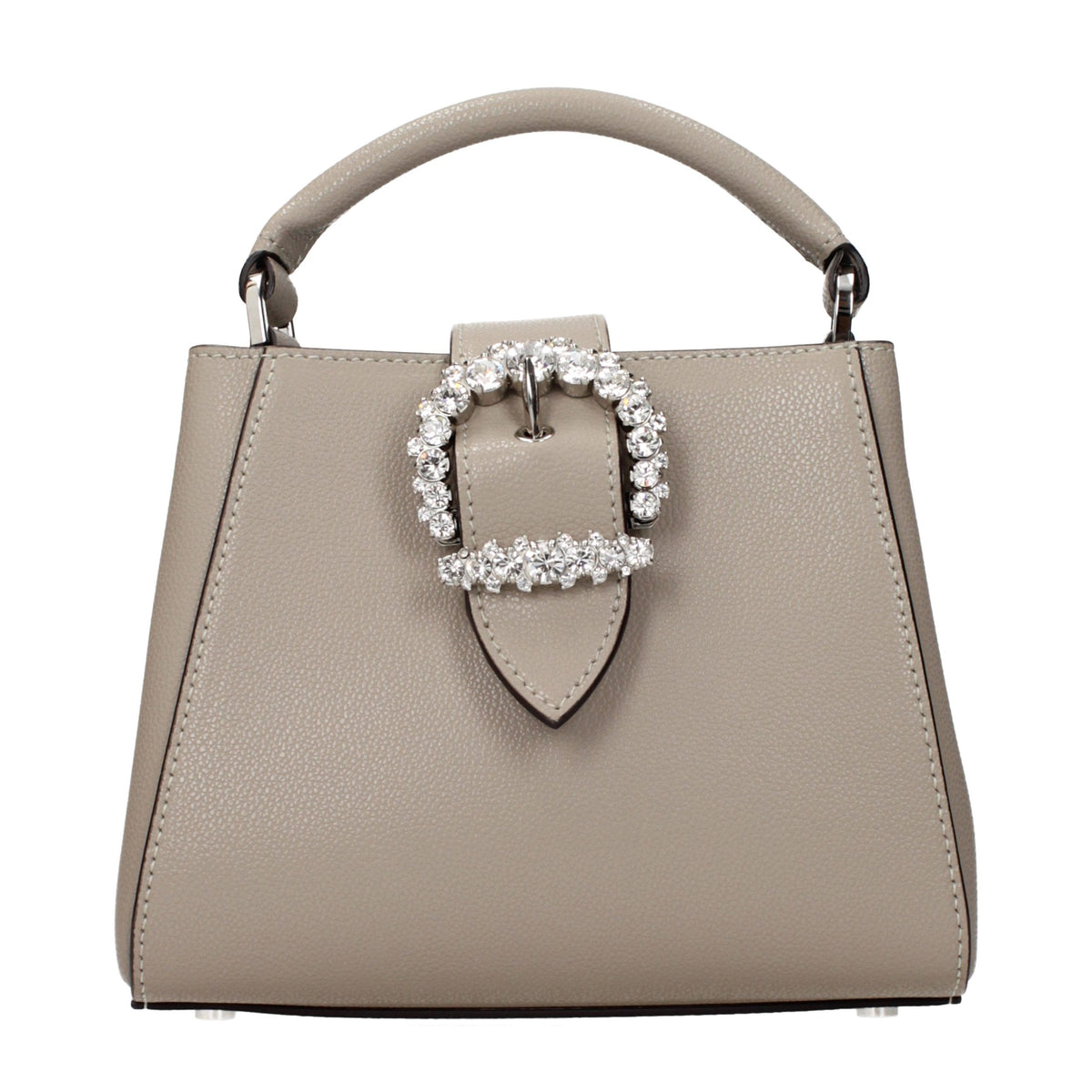 Sac à main Jimmy Choo en cuir gris