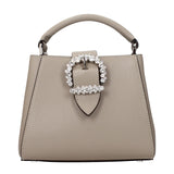 Sac à main Jimmy Choo en cuir gris