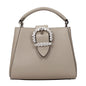 Jimmy Choo Gray Leather Handbag