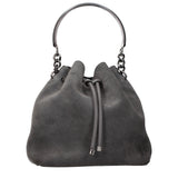Sac à main Jimmy Choo en cuir gris