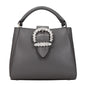 Jimmy Choo Gray Leather Handbag