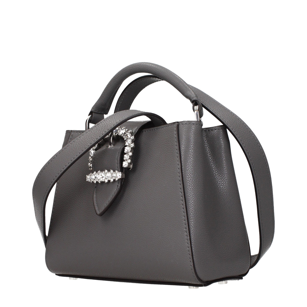 Sac à main Jimmy Choo en cuir gris