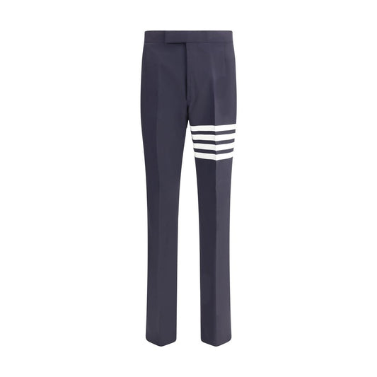 Thom Browne Blue Wool Oves Aries Pants
