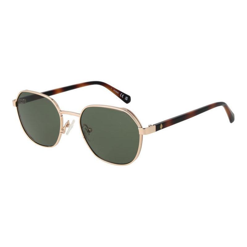 Lunettes de soleil Guess en métal doré