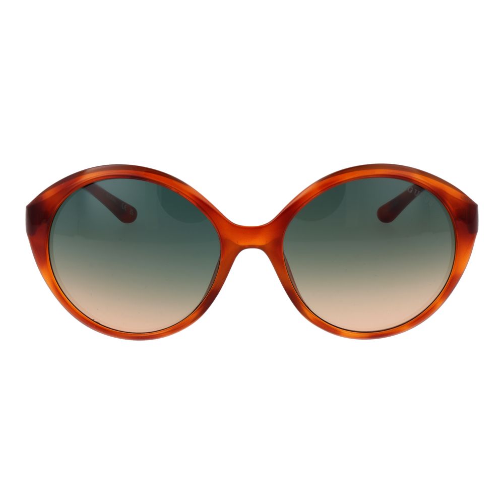 Lunettes de soleil Guess en plastique marron