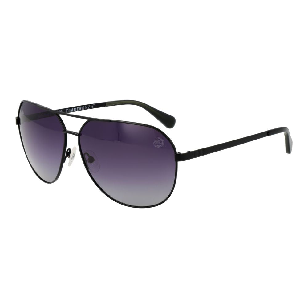Lunettes de soleil Timberland en métal noir