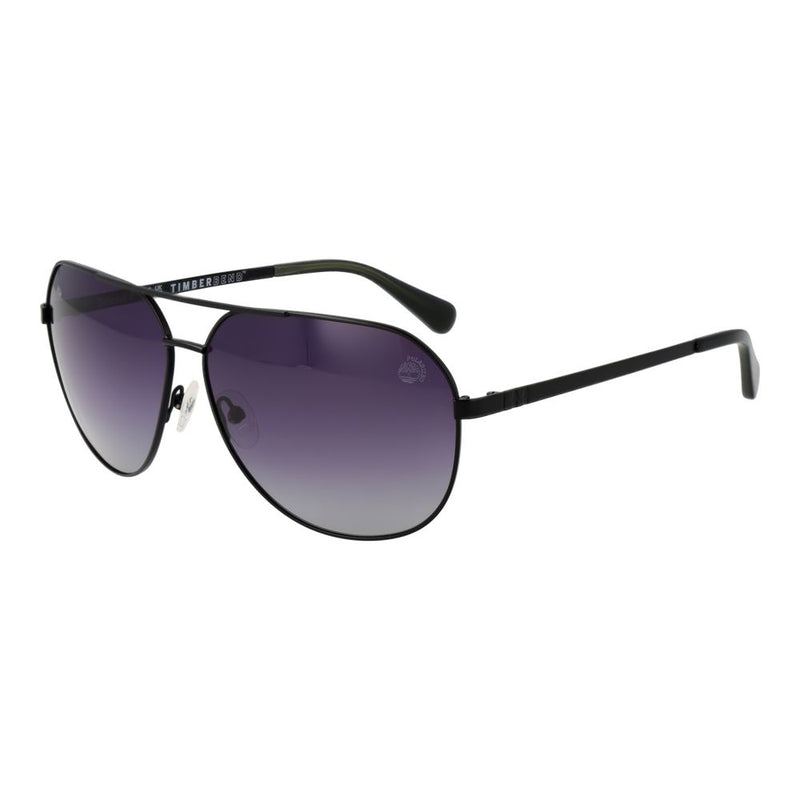 Lunettes de soleil Timberland en métal noir