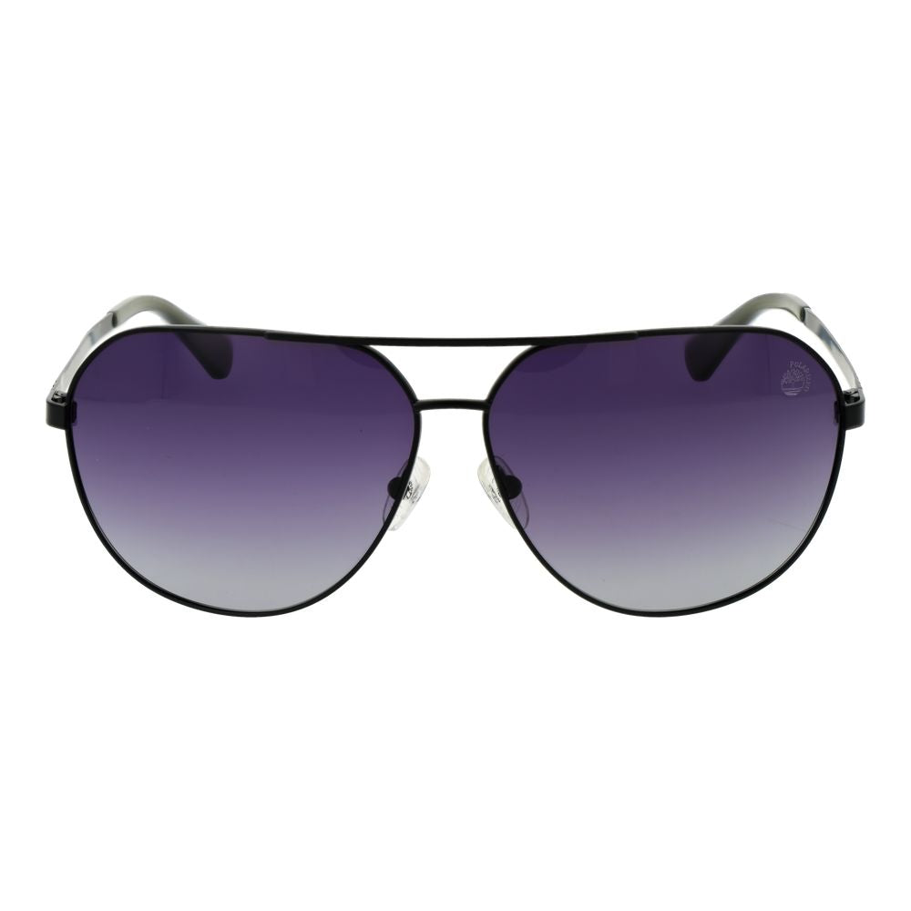 Lunettes de soleil Timberland en métal noir