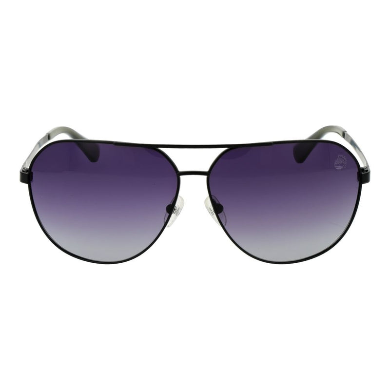Lunettes de soleil Timberland en métal noir