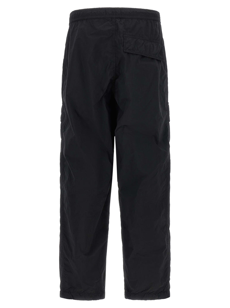 Pantalon cargo Stone Island noir en polyamide