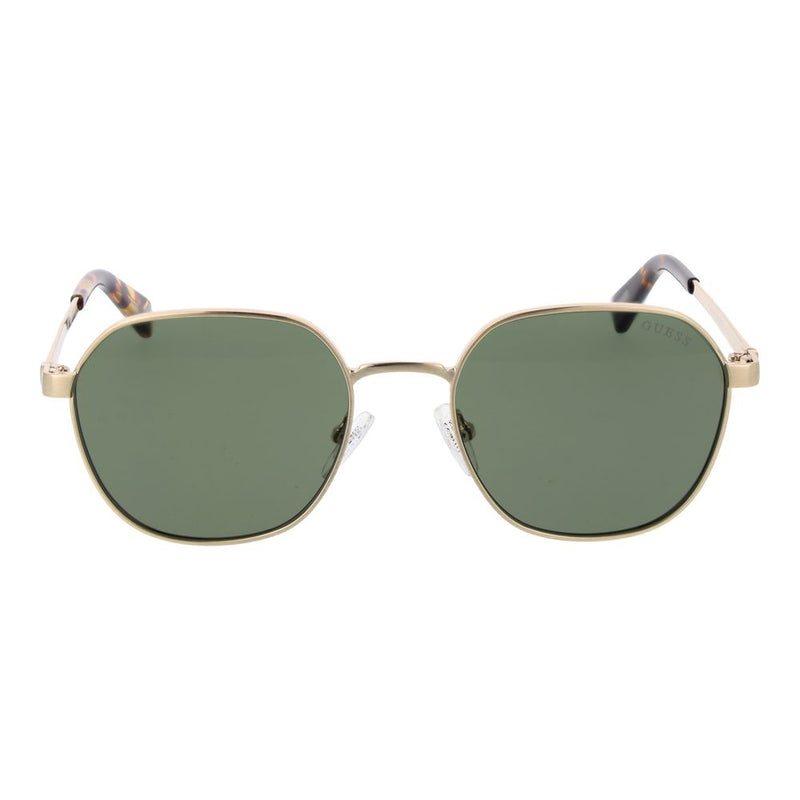 Lunettes de soleil Guess en métal doré