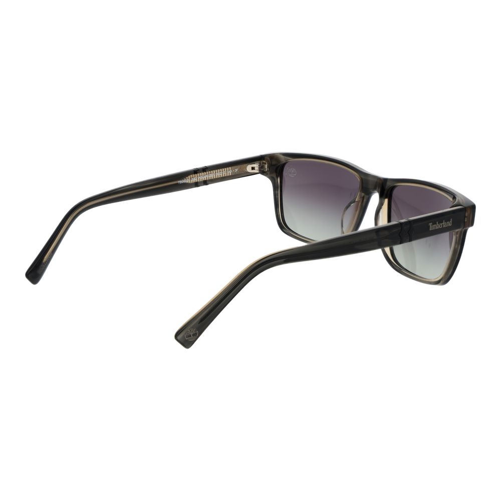 Lunettes de soleil Timberland en acétate gris