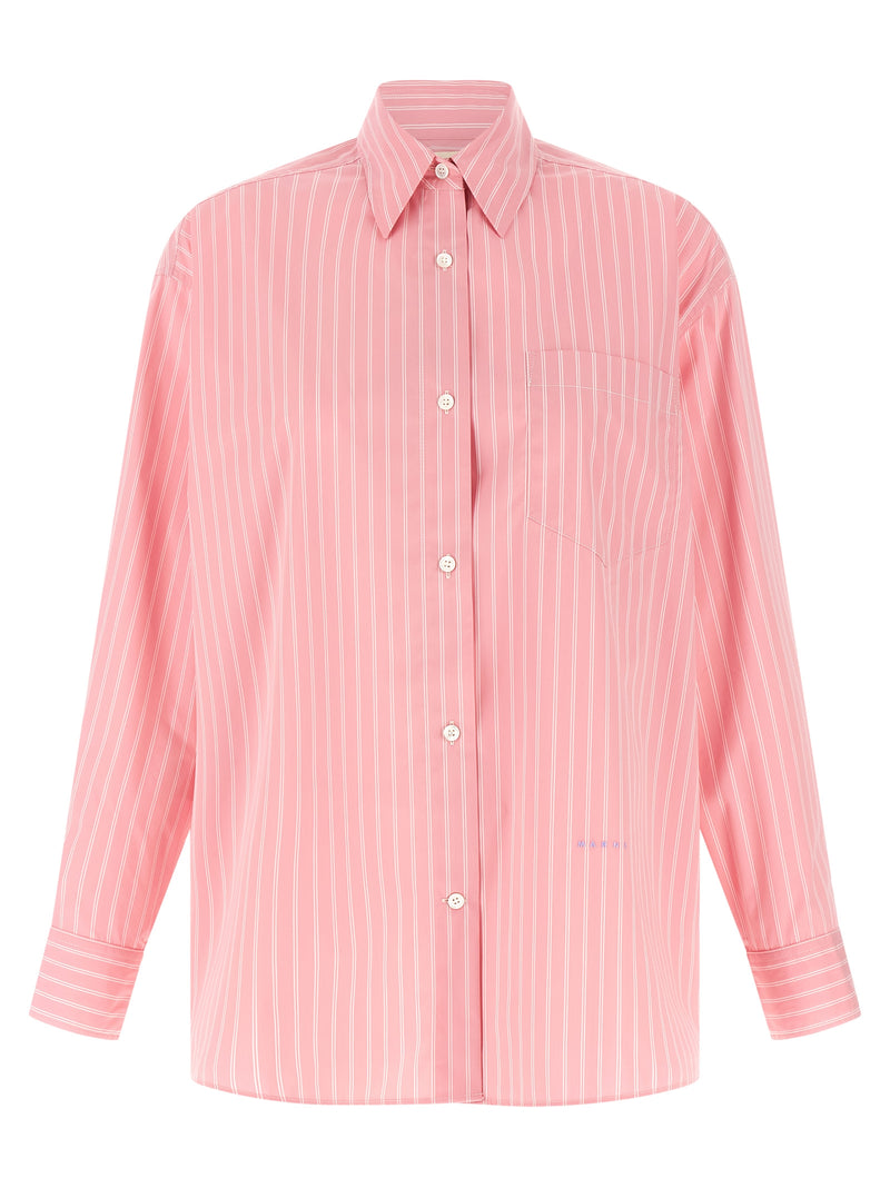 Chemisier en coton multicolore Marni