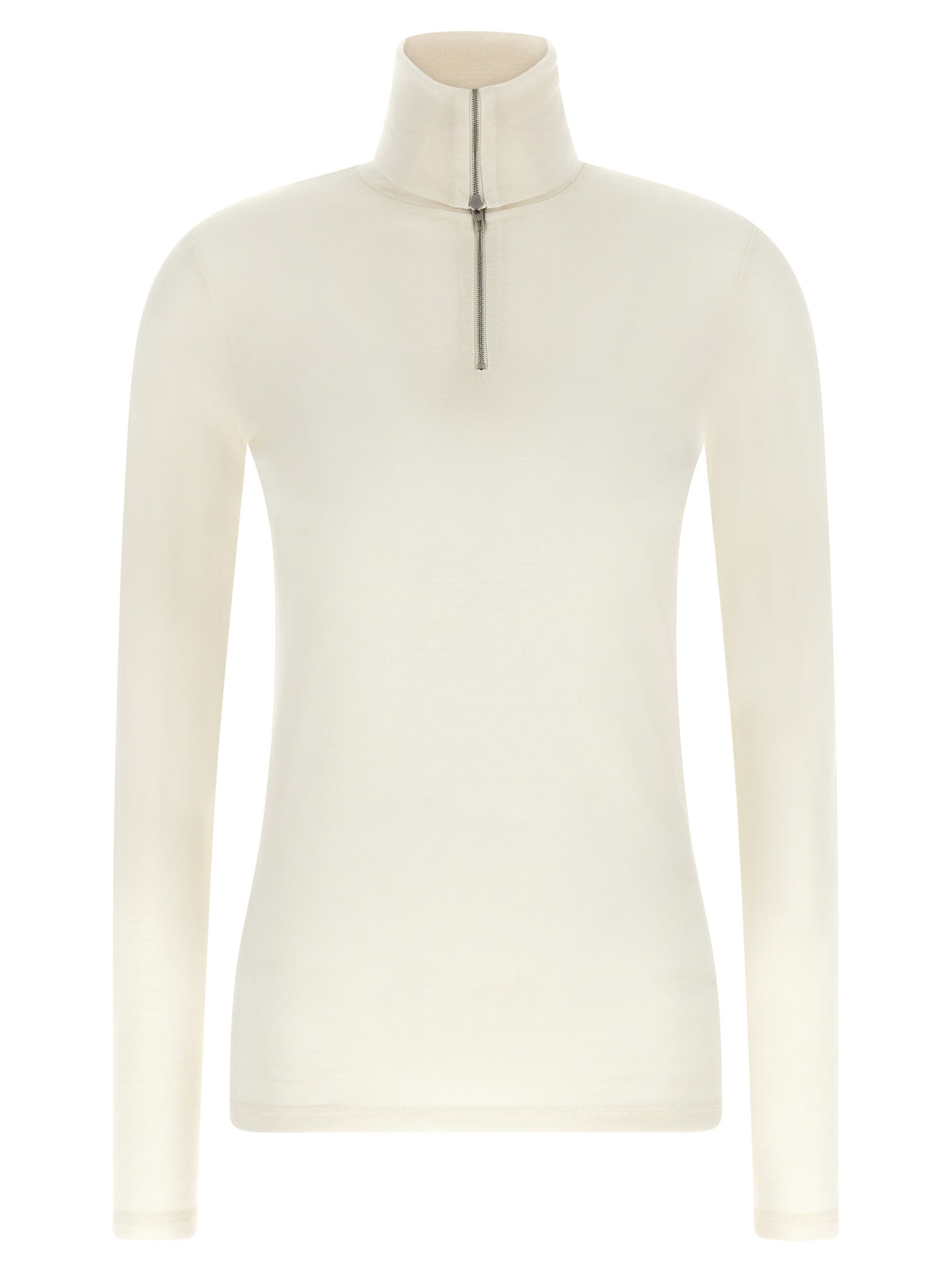 Cardigan Jil Sander en polyester blanc