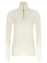 Cardigan Jil Sander en polyester blanc