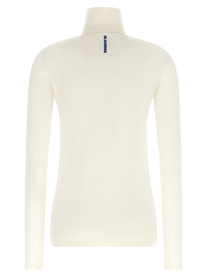 Cardigan Jil Sander en polyester blanc