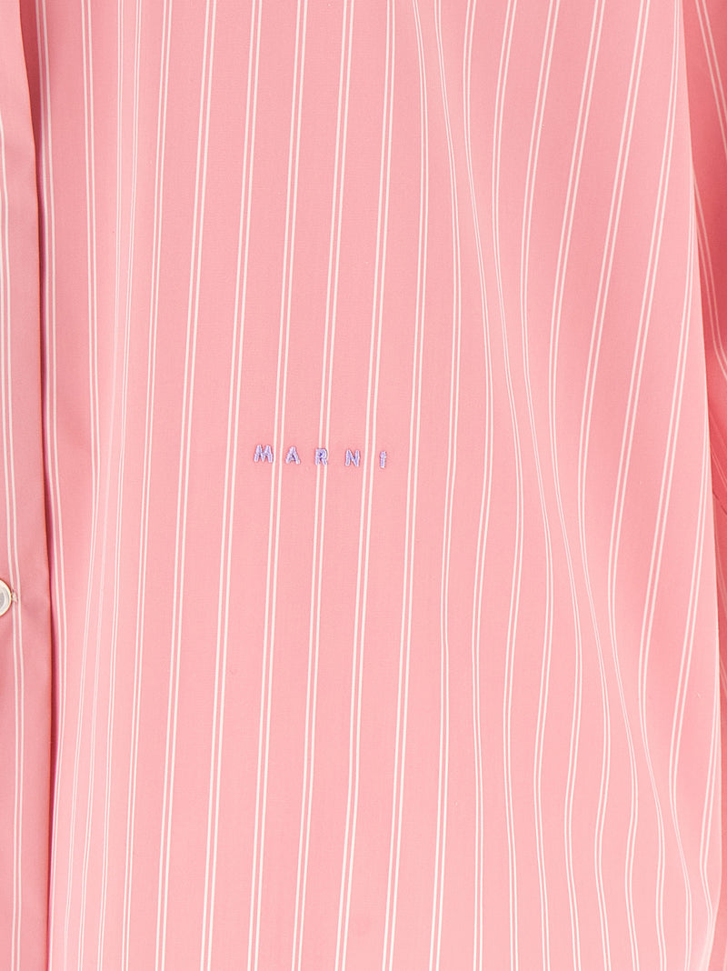 Chemisier en coton multicolore Marni