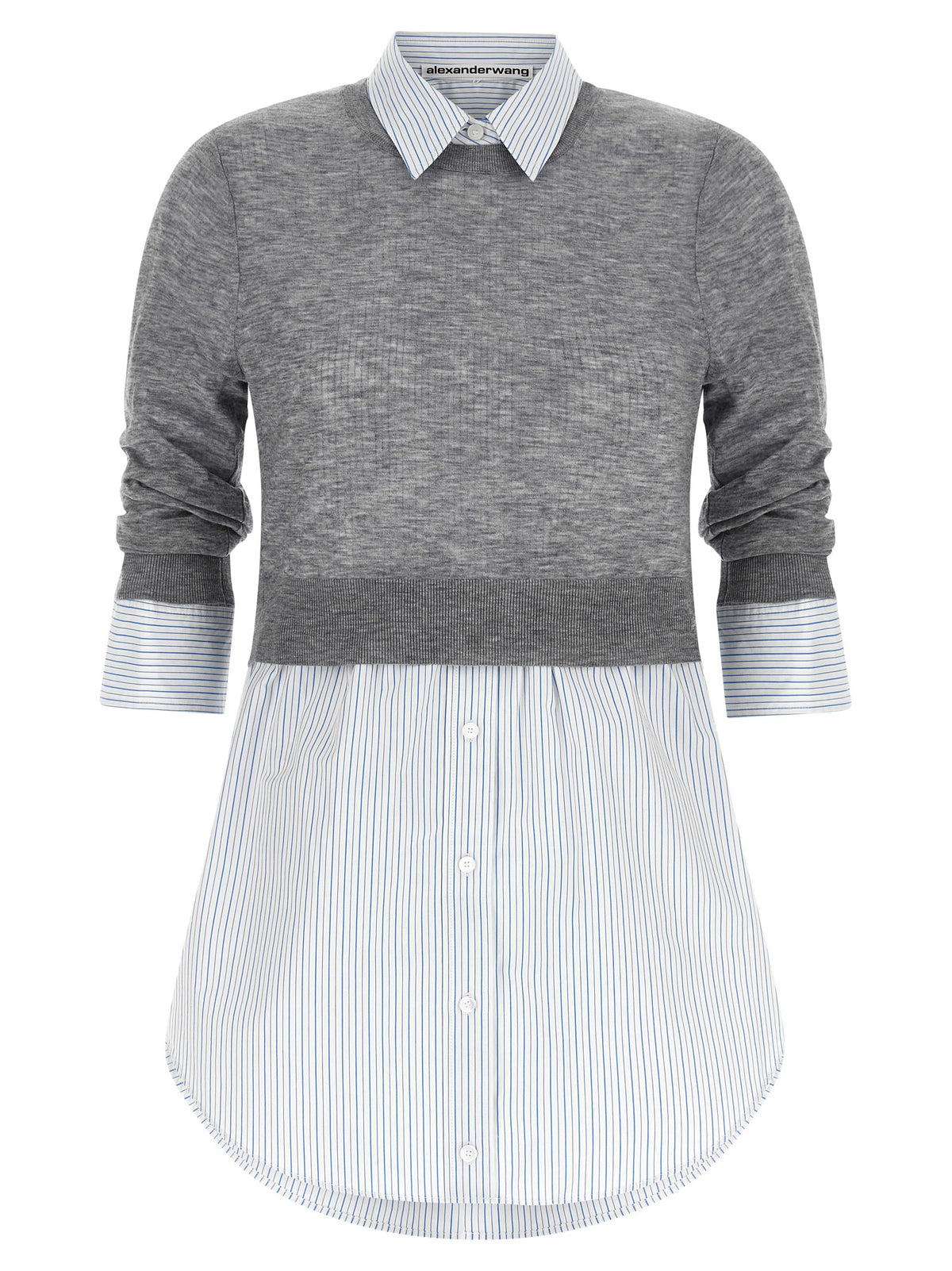 Chemisier en laine grise Alexander Wang