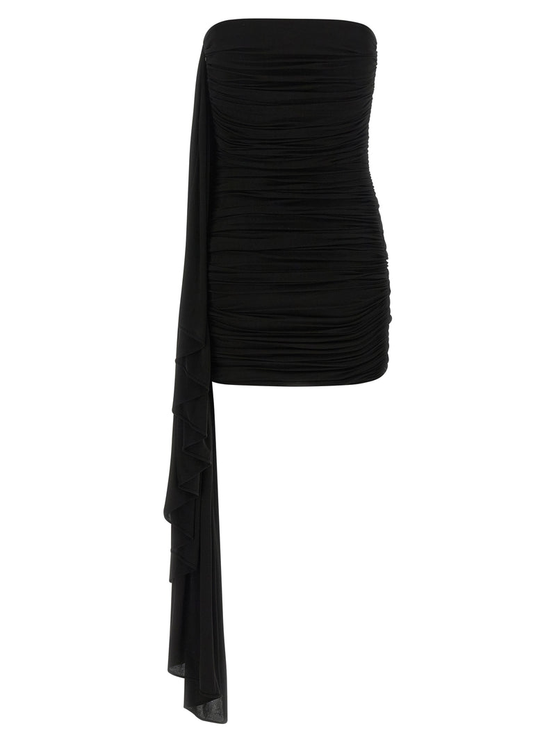 Robe courte noire et cuivre Alexander Wang