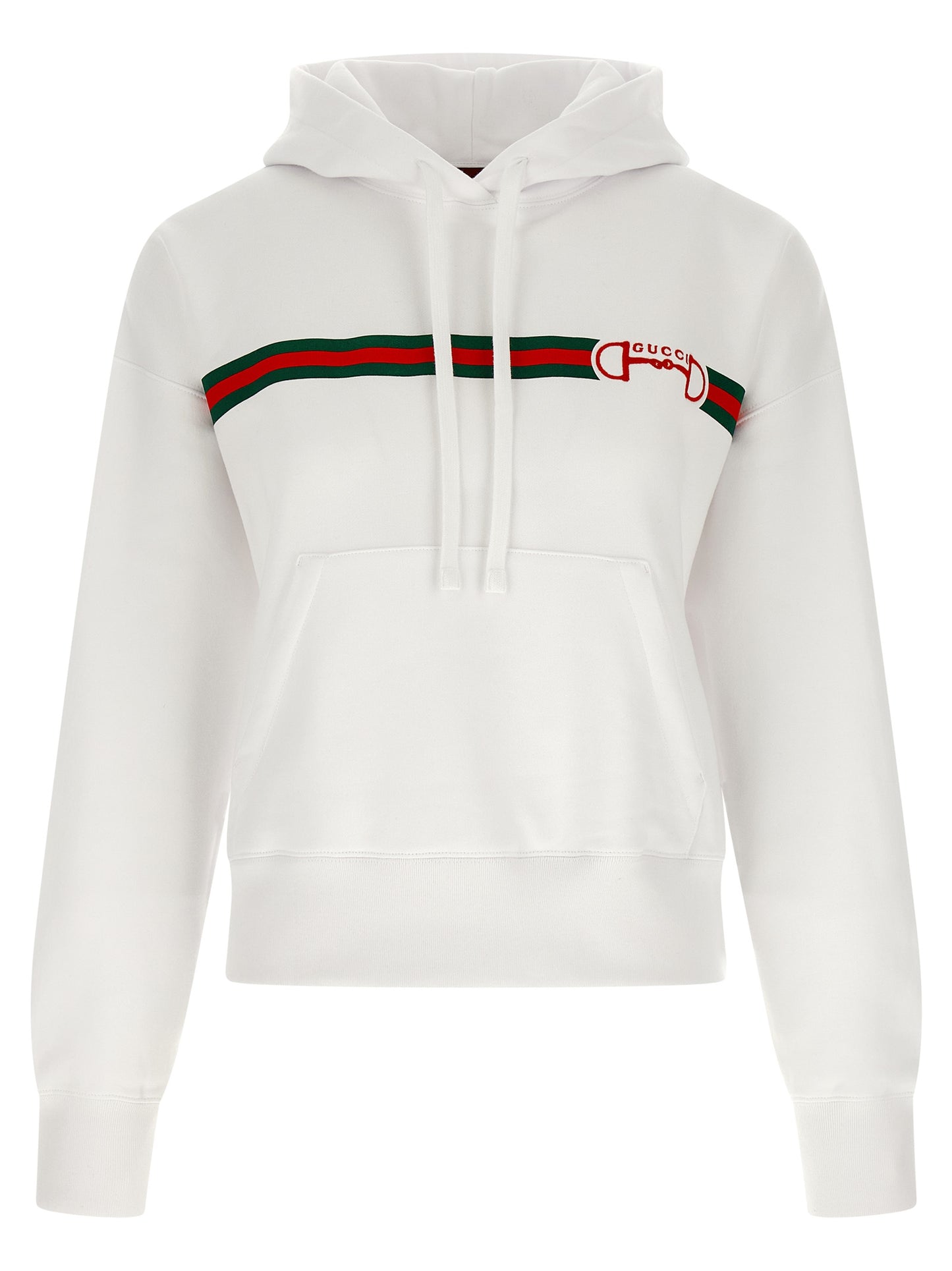 Gucci White Cotton Hoodie