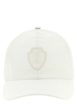 Casquette Brunello Cucinelli blanche en polyester (casquette de baseball)