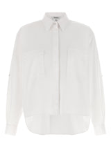 Chemisier en coton blanc Max Mara