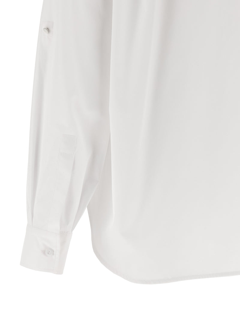 Chemisier en coton blanc Max Mara