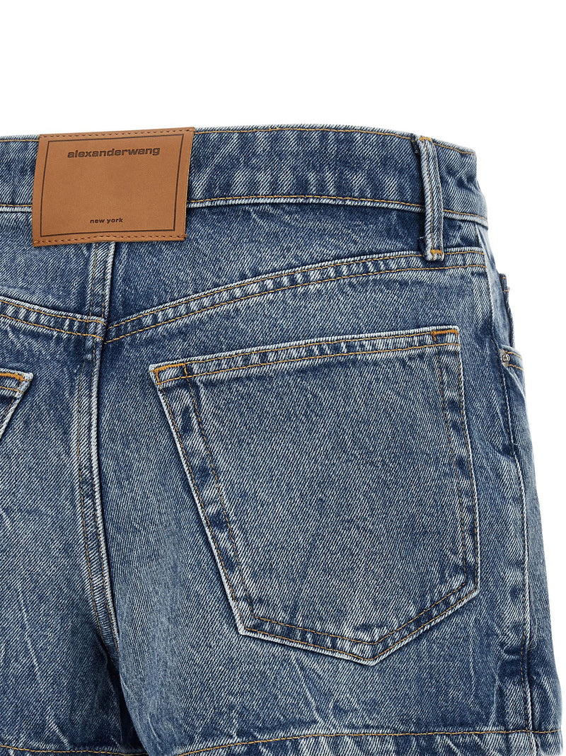 Bermuda en coton bleu Alexander Wang