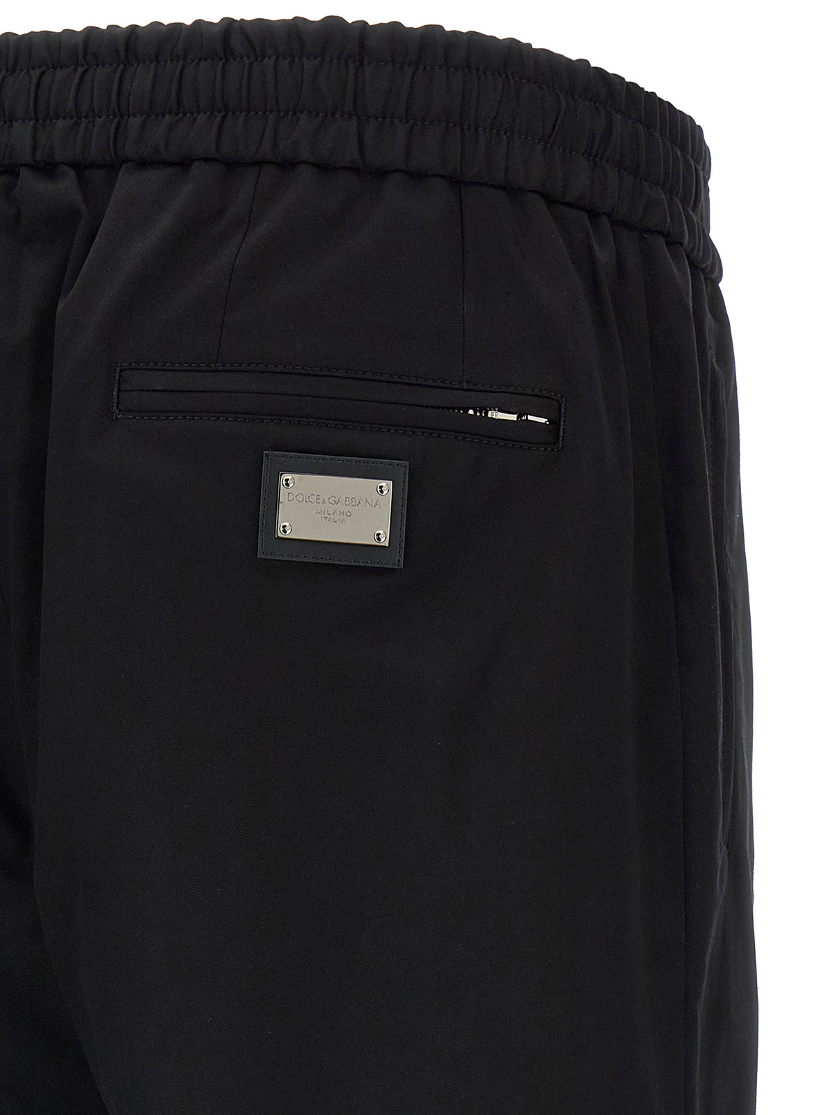 Pantalon décontracté Dolce & Gabbana en coton noir