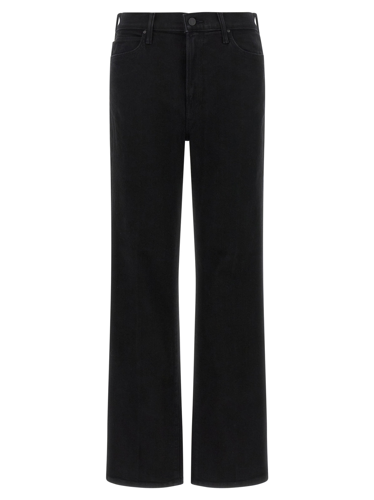 Jean évasé Mother Denim en coton noir