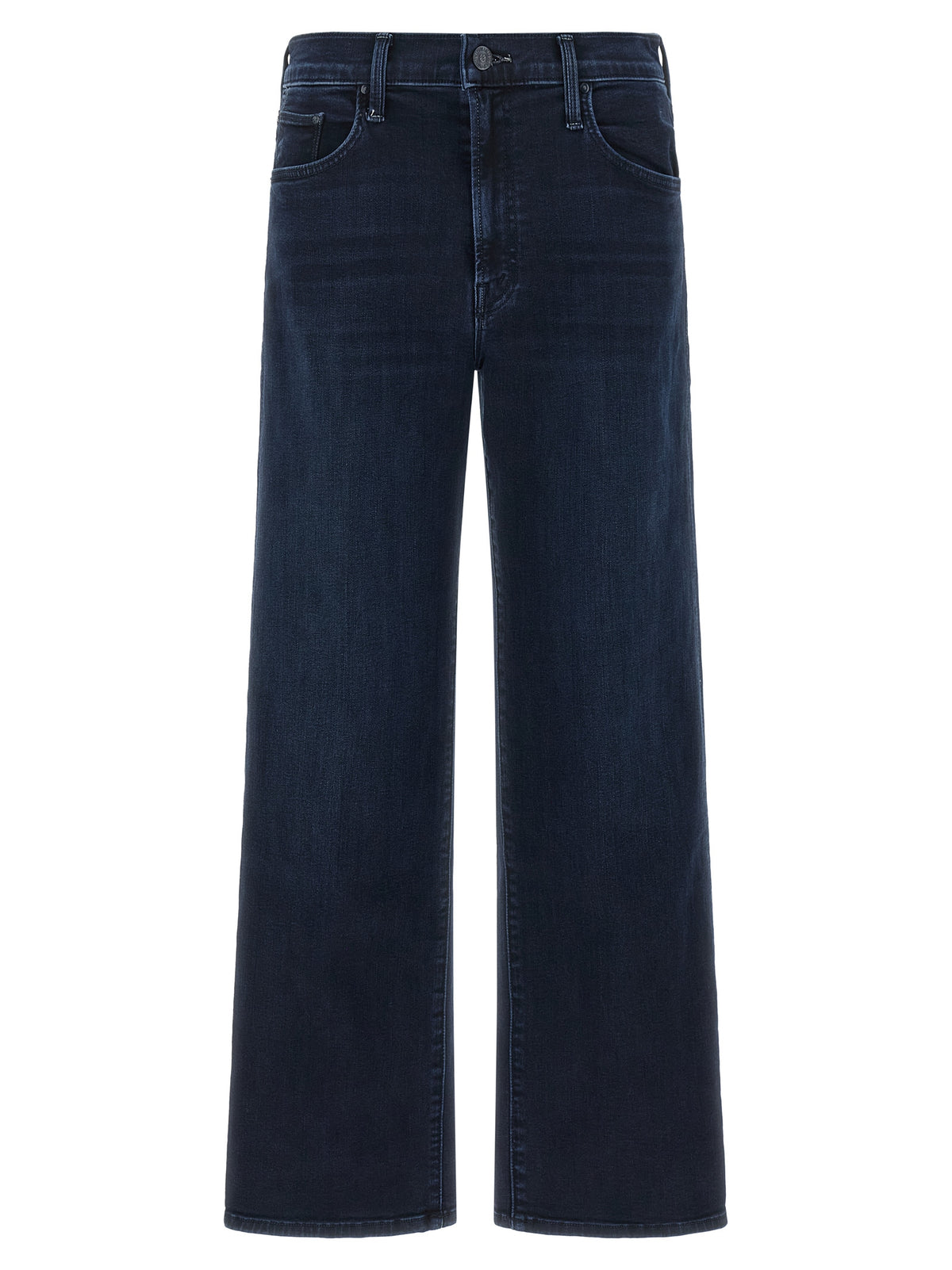 Jean en denim de coton bleu Mother Denim