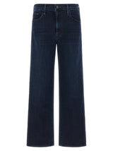 Jean en denim de coton bleu Mother Denim