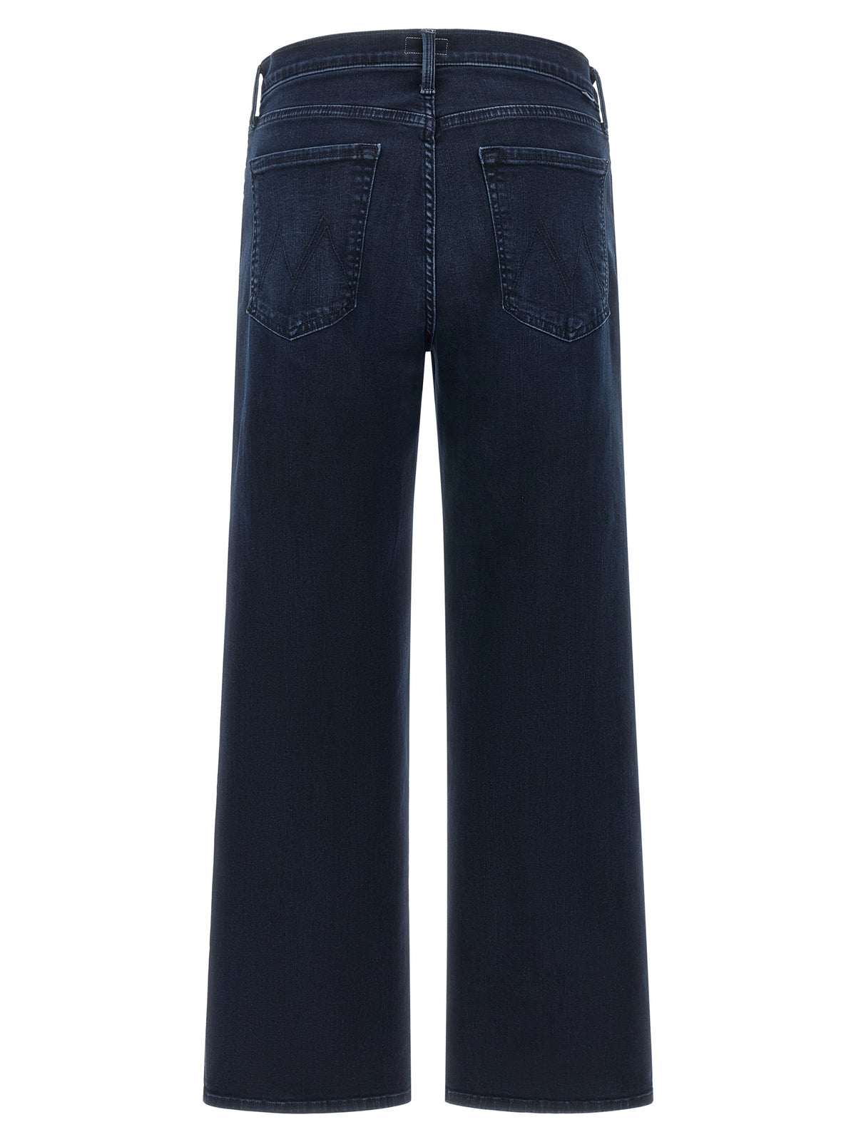 Jean en denim de coton bleu Mother Denim