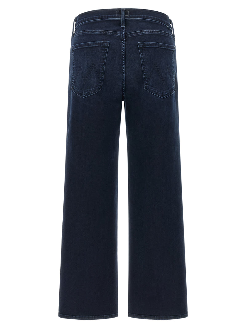 Jean en denim de coton bleu Mother Denim