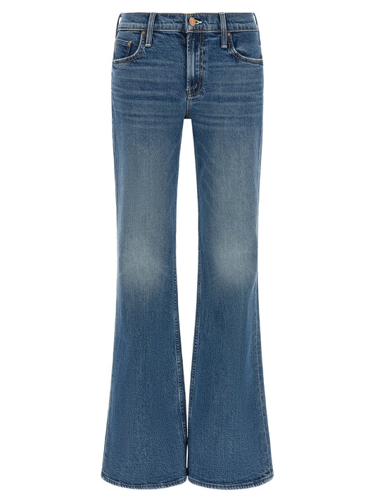 Jean bootcut Mother Denim en coton bleu