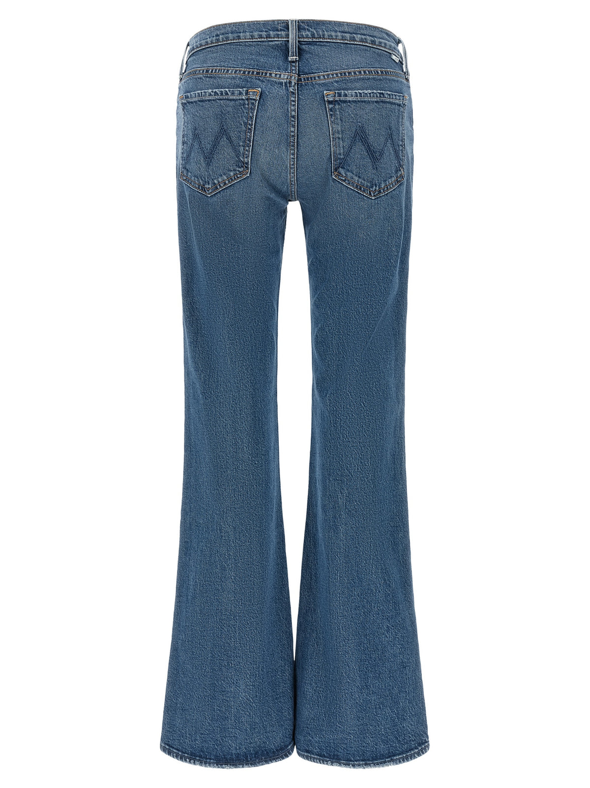 Jean bootcut Mother Denim en coton bleu