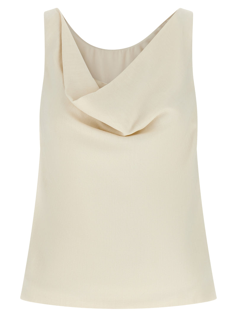 Chemise Brunello Cucinelli en viscose blanche