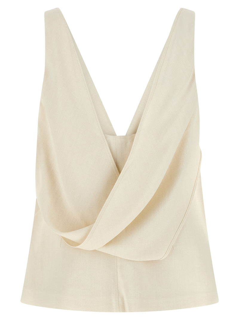 Chemise Brunello Cucinelli en viscose blanche