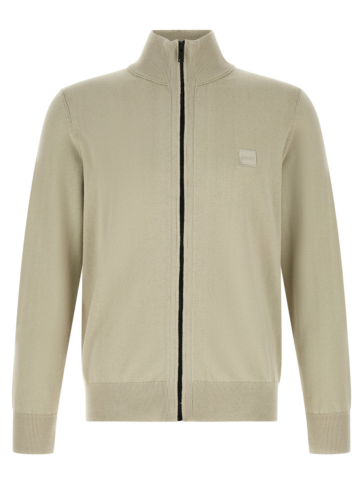 Gilet en coton beige Hugo Boss