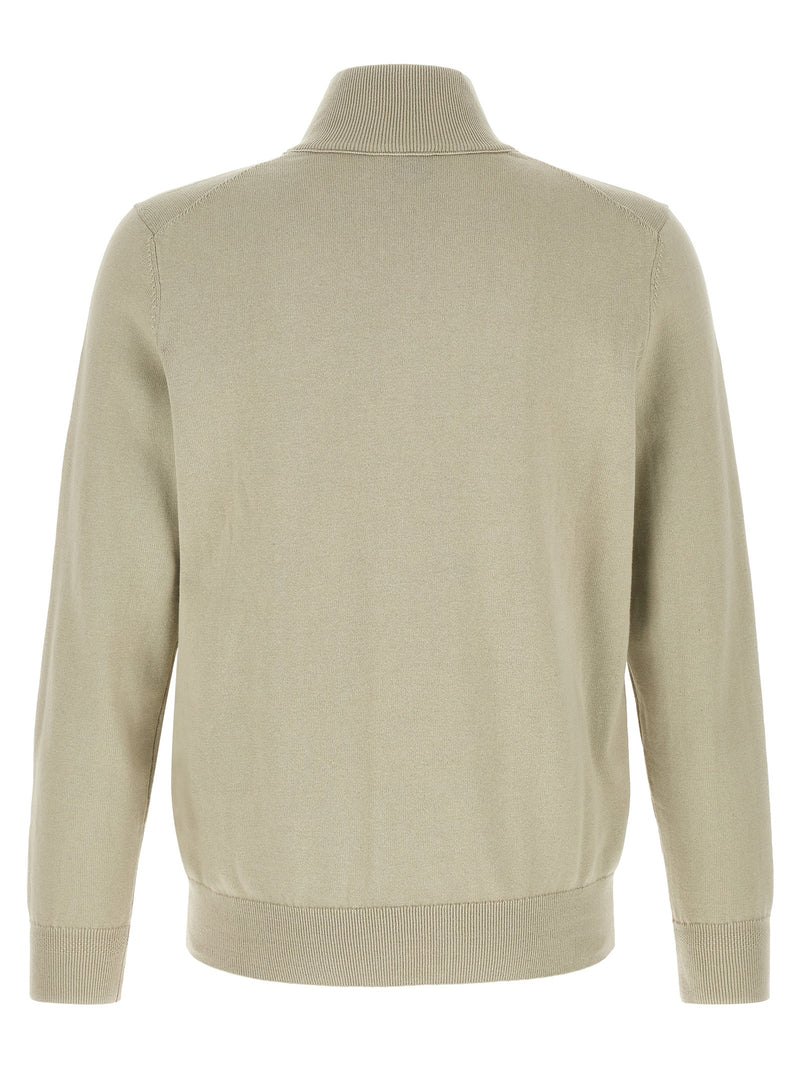 Gilet en coton beige Hugo Boss
