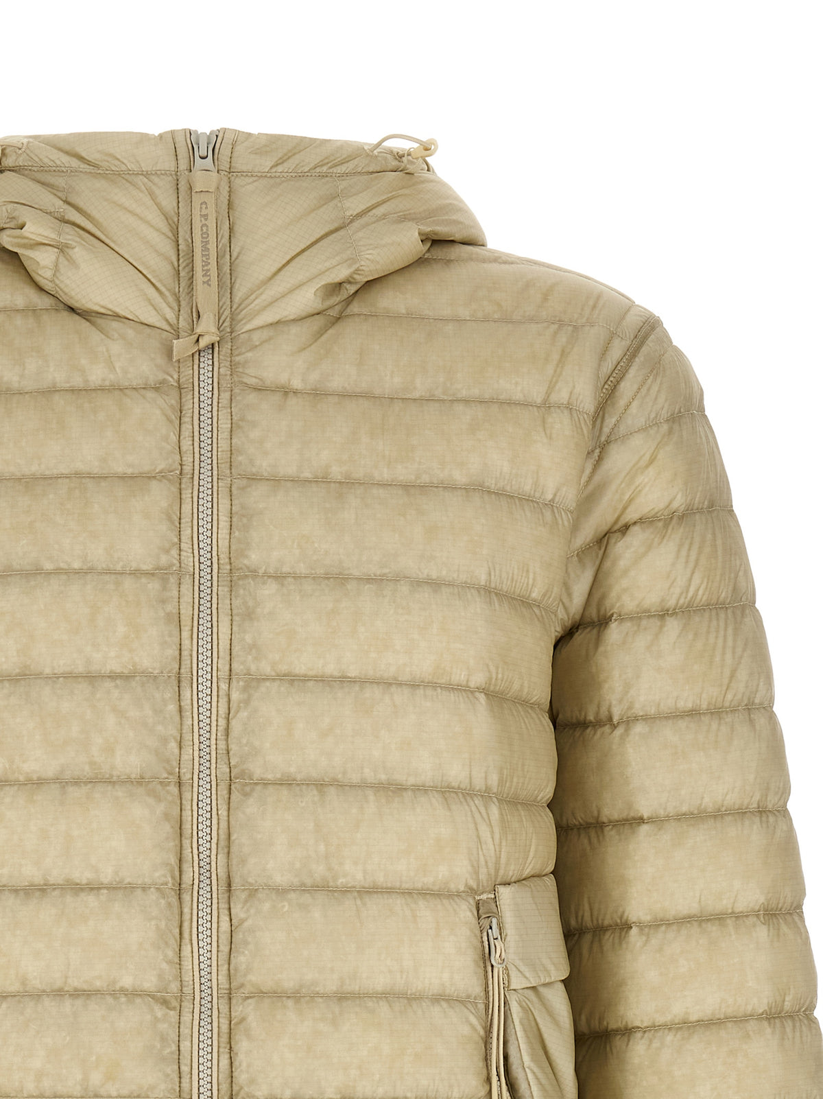 Veste longue C.P. Company en polyamide beige