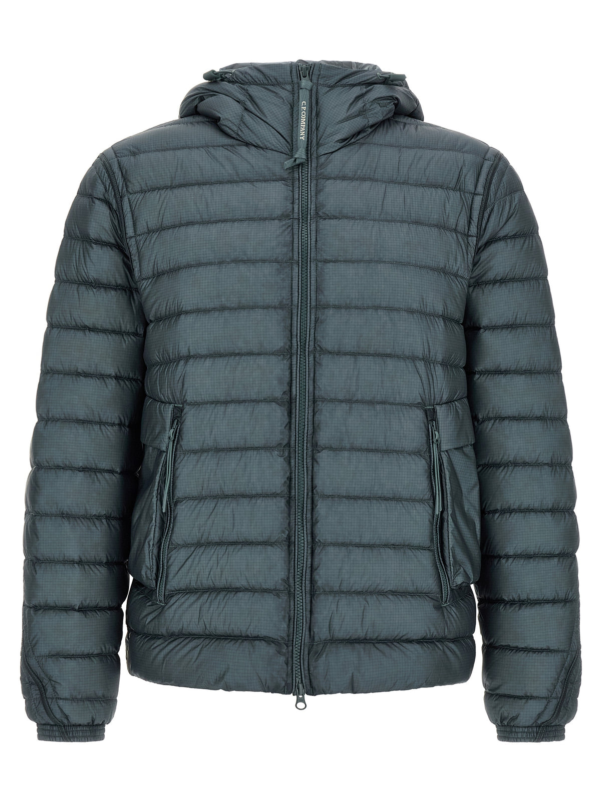 Veste longue C.P. Company en polyamide bleu