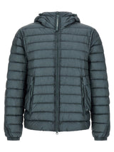 Veste longue C.P. Company en polyamide bleu
