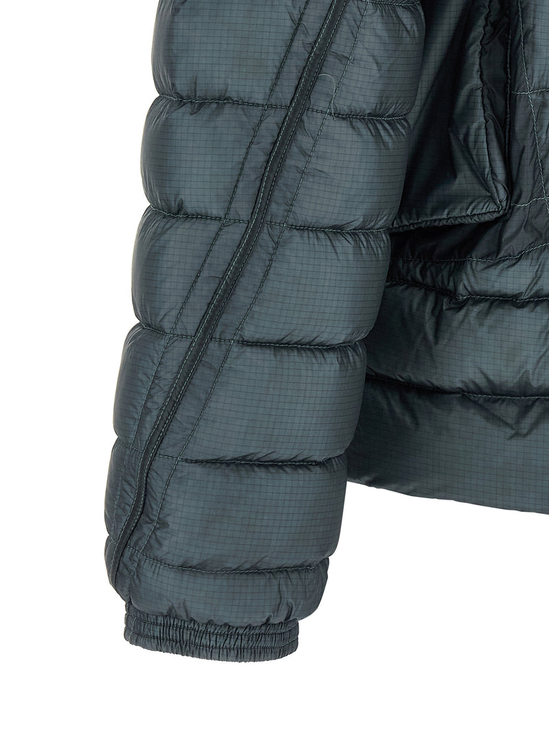 Veste longue C.P. Company en polyamide bleu